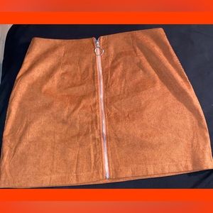 🤎🧡Rust Brown Skirt 🧡🤎